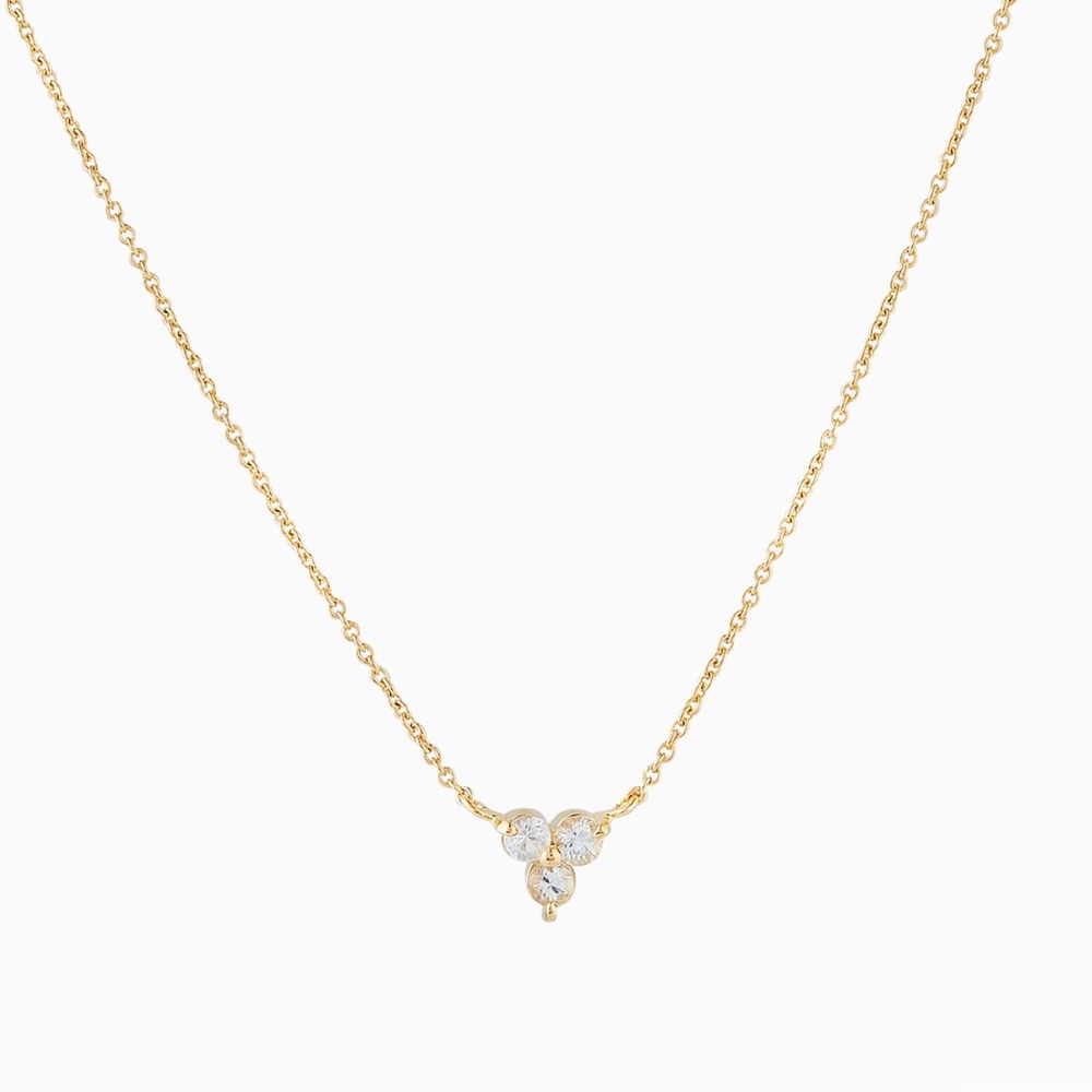 Mejuri Lotus Necklace